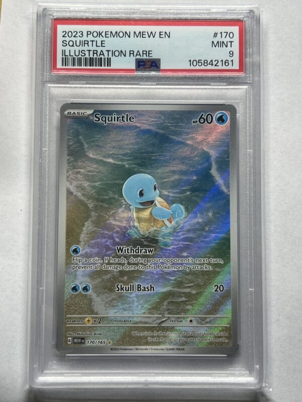 Squirtle 170/165 PSA 9