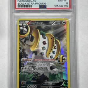 #XY82 FULL ART/REGIGIGAS PSA 8