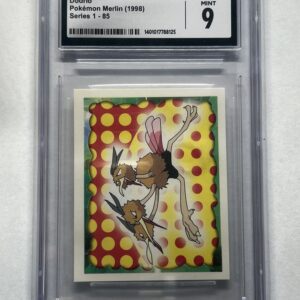 1998 Pokemon Merlin Series 1-85 Dodrio CGC 9 Mint