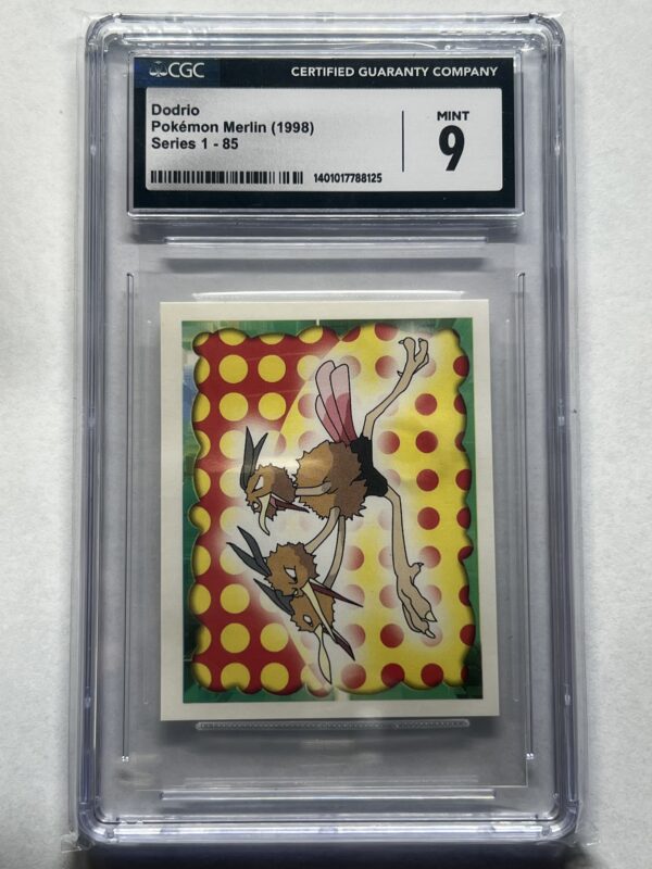 1998 Pokemon Merlin Series 1-85 Dodrio CGC 9 Mint