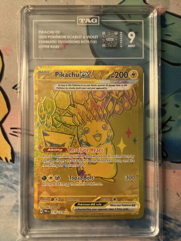 Pikachu EX 179/131 TAG 9