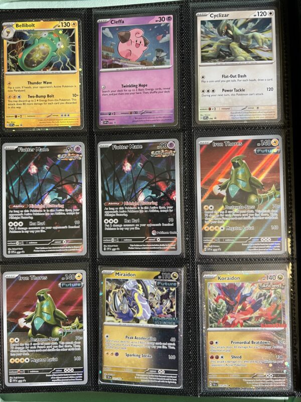 Complete Temporal Forces Master Set with Promos in a First Edition SV5 Vault X Binder - Image 3