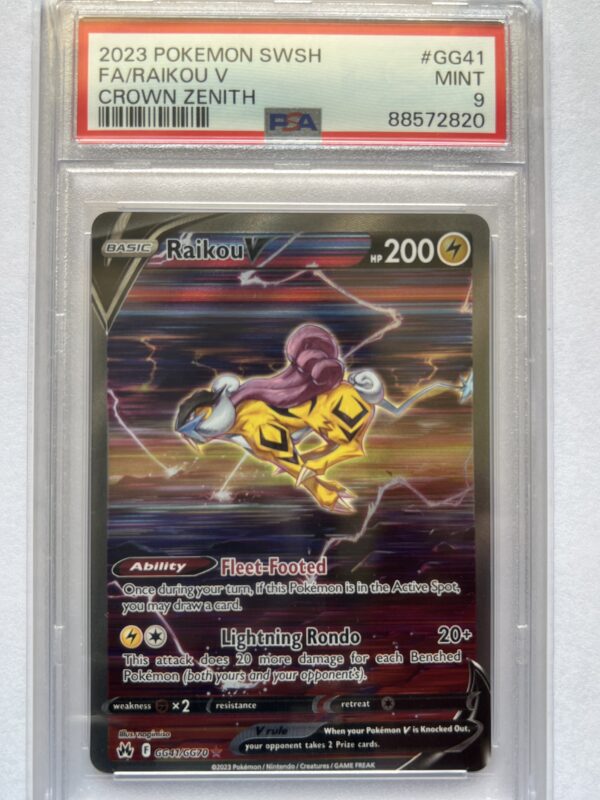 Raikou V PSA 9