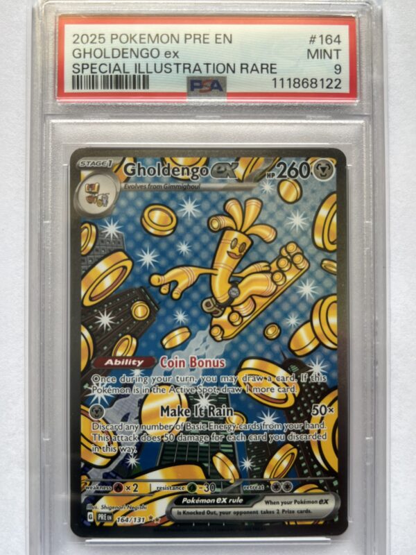 Gholdengo EX #164 PSA 9