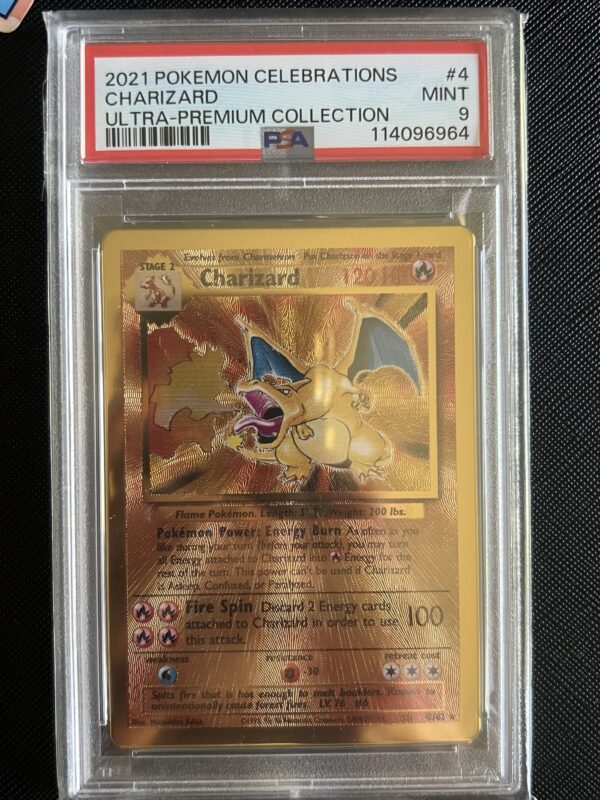 Metal Charizard #4 promo PSA 9 - Image 2