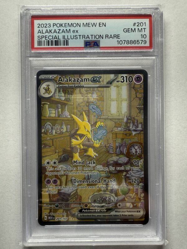 Alakazam EX #201 PSA 10