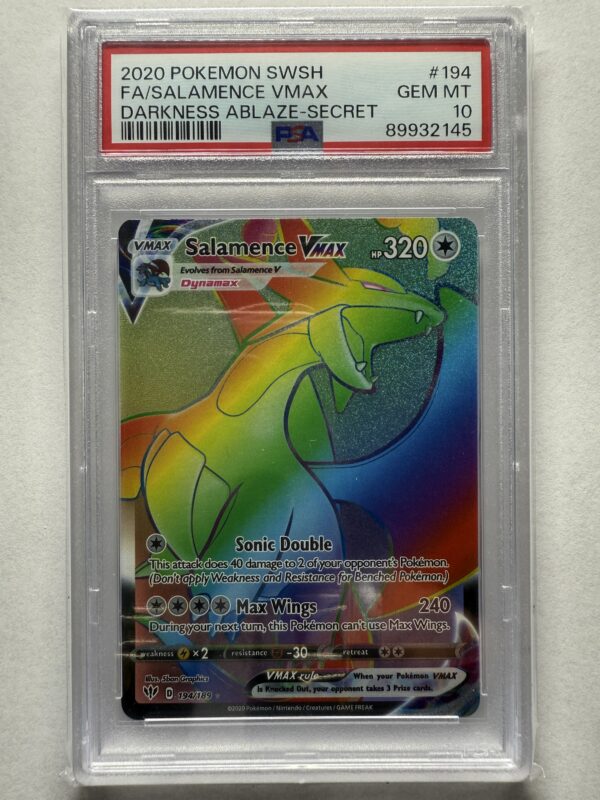 Salamence VMAX #194 PSA 10