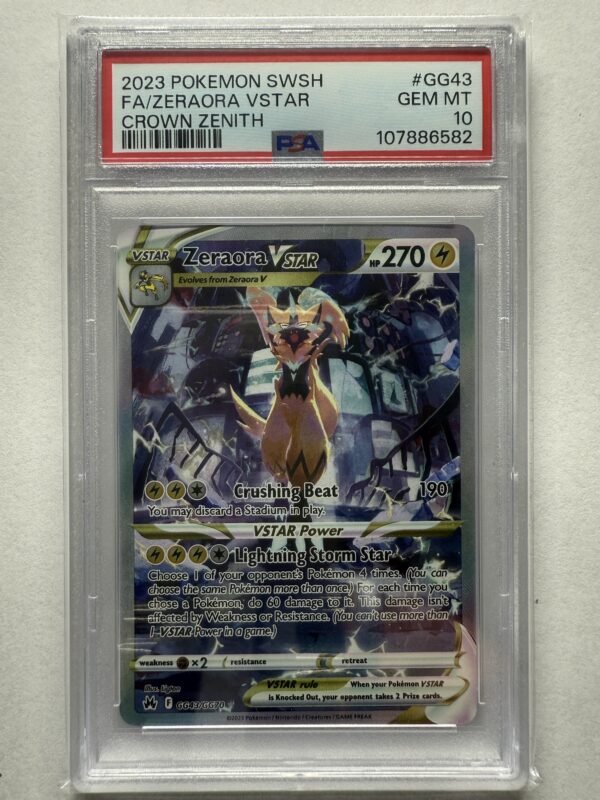 Zeraora VSTAR GG43 PSA 10