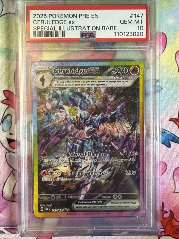 Ceruledge ex #147 PSA 10