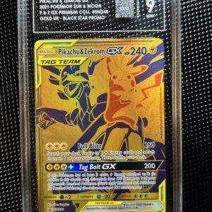 Pikachu & Zekrom GX SM248 TAG 9