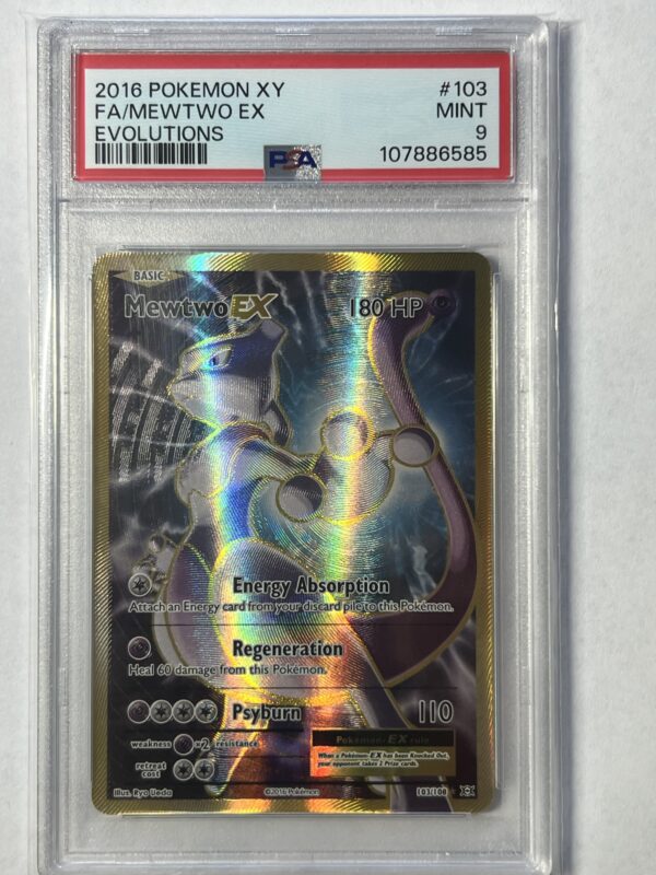 Mewtwo EX #103 PSA 9