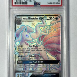 Alolan Ninetales GX #SV53 PSA 9