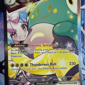 Iono’s Bellibolt ex #184 Near Mint