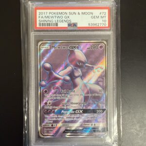 Mewtwo GX #72 PSA 10