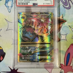 Mega Venusaur ex #100 PSA 10